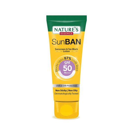 Nature's Essence SunBan Sunscreen lotion SPF 50++ 60ml