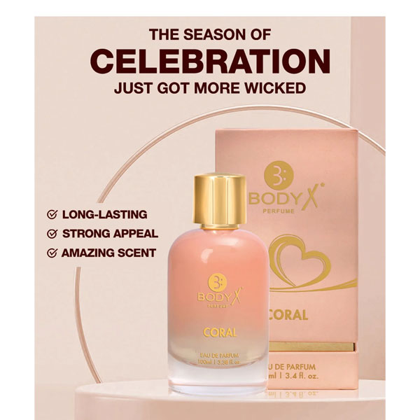 Bodyx Coral Unisex Body Perfume
